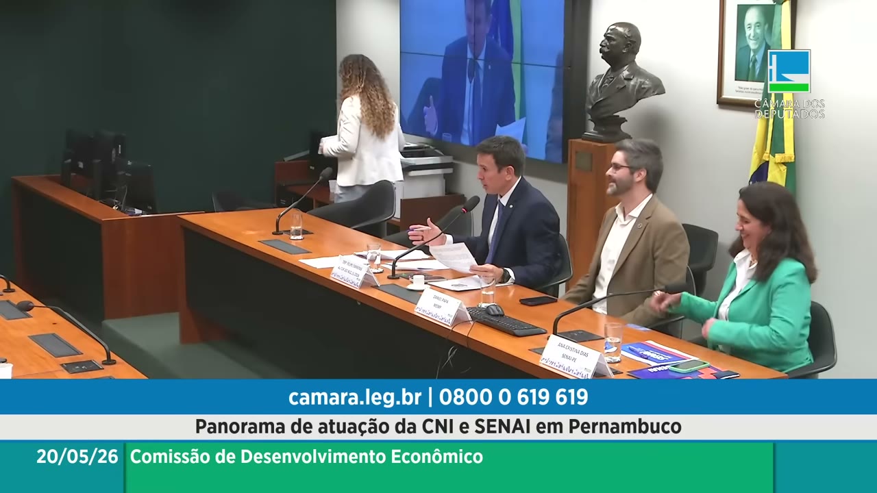 Vídeo do evento em 1:19:11