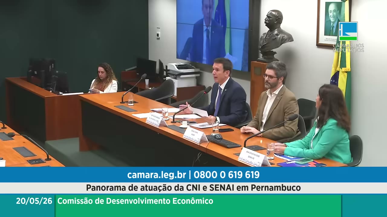 Vídeo do evento em 1:20:47