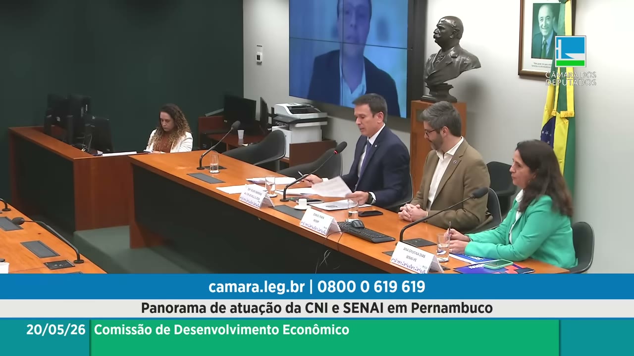 Vídeo do evento em 1:21:16