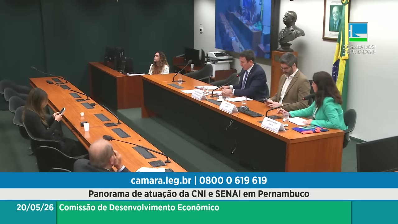 Vídeo do evento em 1:25:19