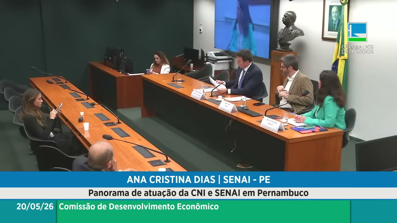 Vídeo do evento em 1:38:28