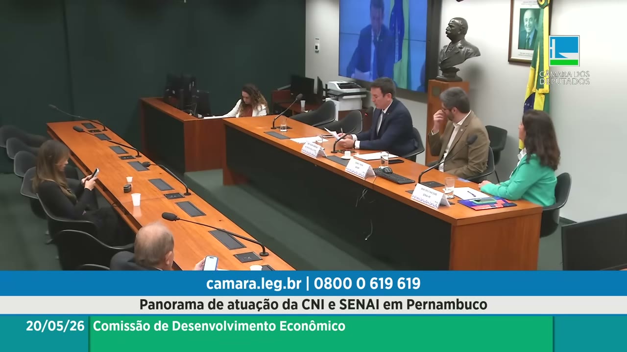 Vídeo do evento em 1:42:49