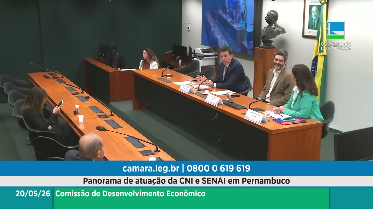 Vídeo do evento em 1:43:37