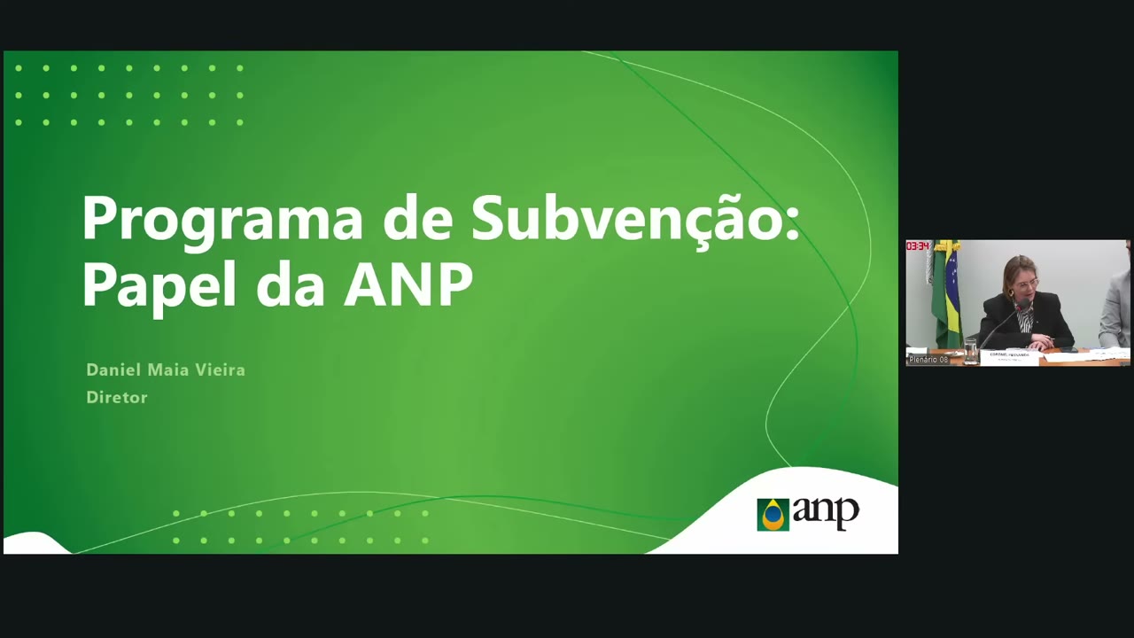 Vídeo do evento em 40:15