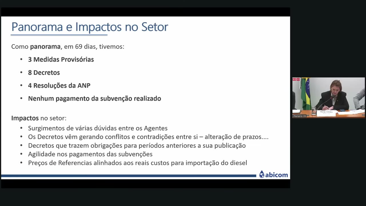 Vídeo do evento em 1:08:03