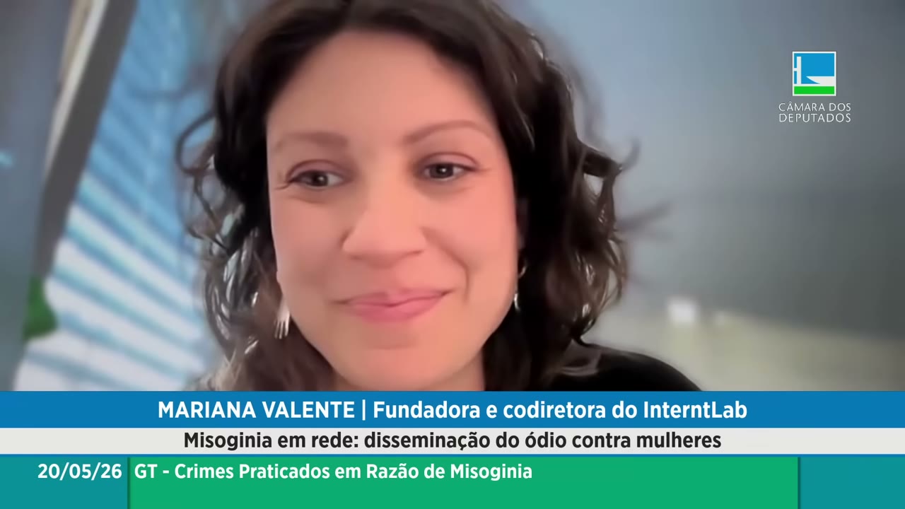 Vídeo do evento em 37:43