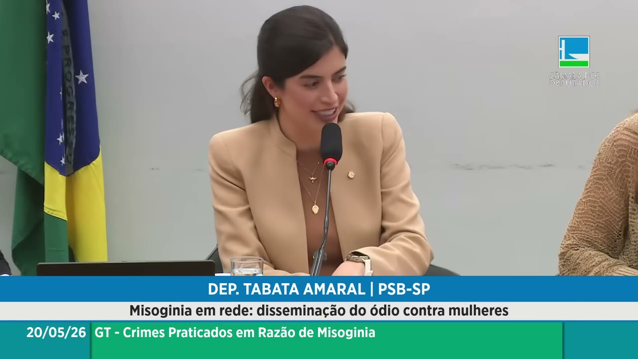 Vídeo do evento em 1:07:10