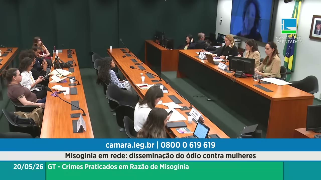 Vídeo do evento em 1:20:12