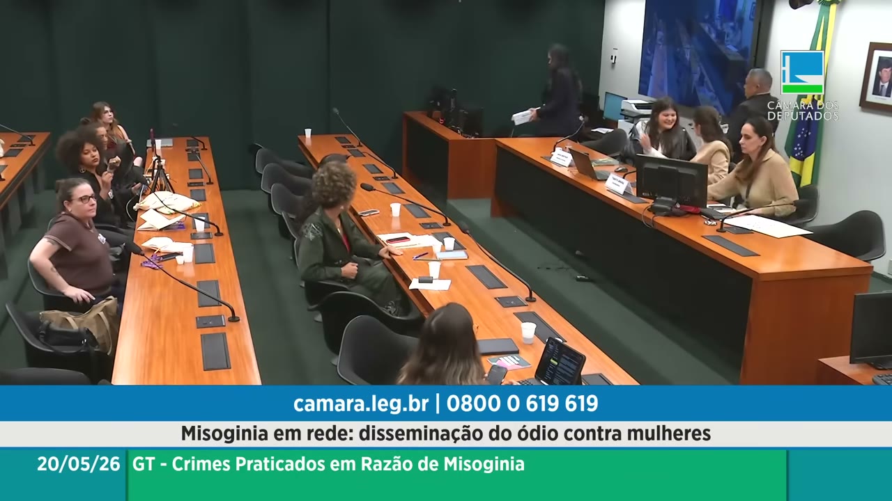 Vídeo do evento em 1:21:09