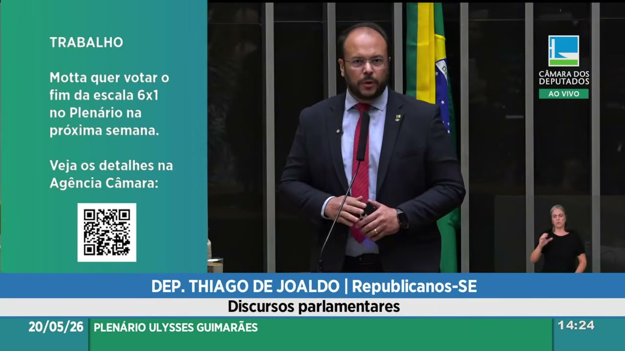 Vídeo do evento em 26:07