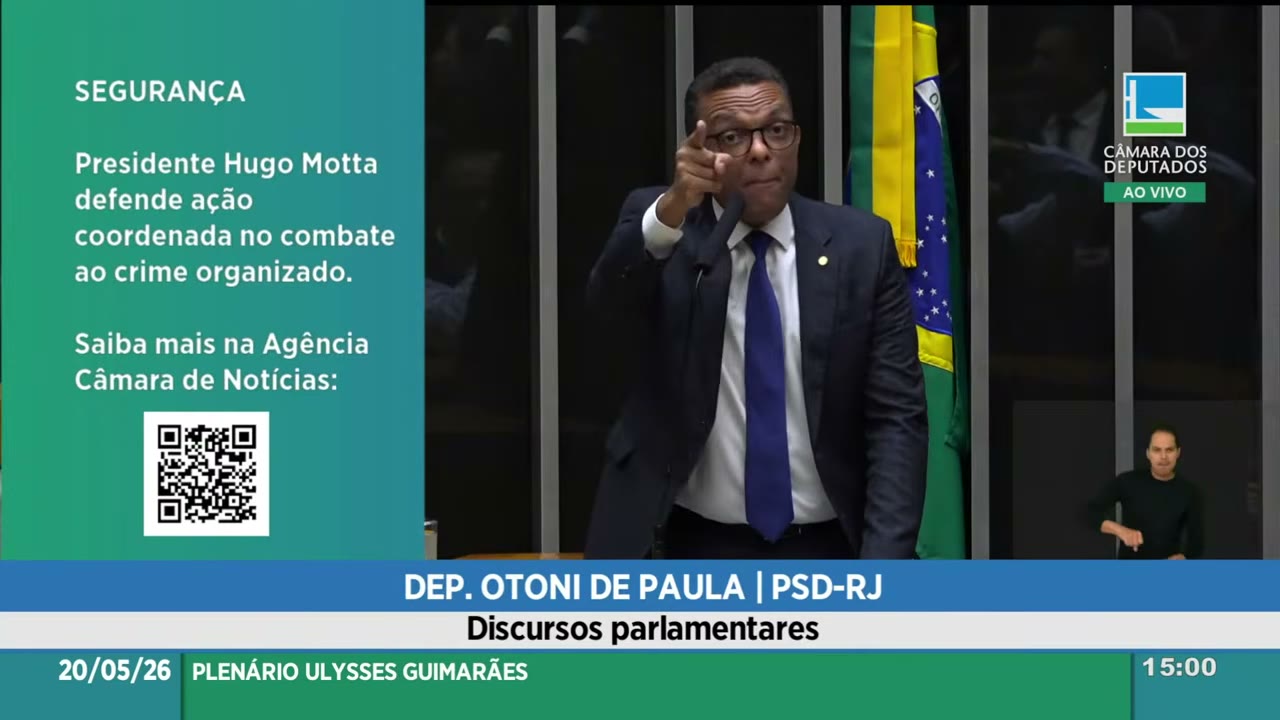 Vídeo do evento em 1:01:20