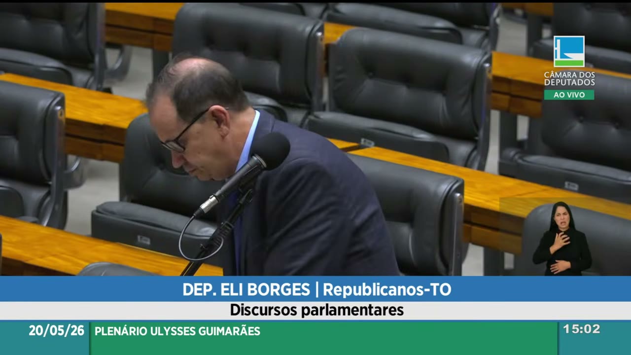 Vídeo do evento em 1:03:26