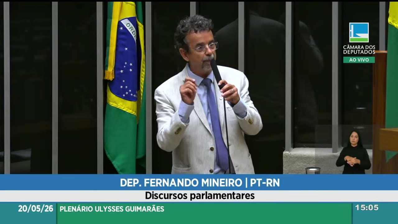 Vídeo do evento em 1:06:29