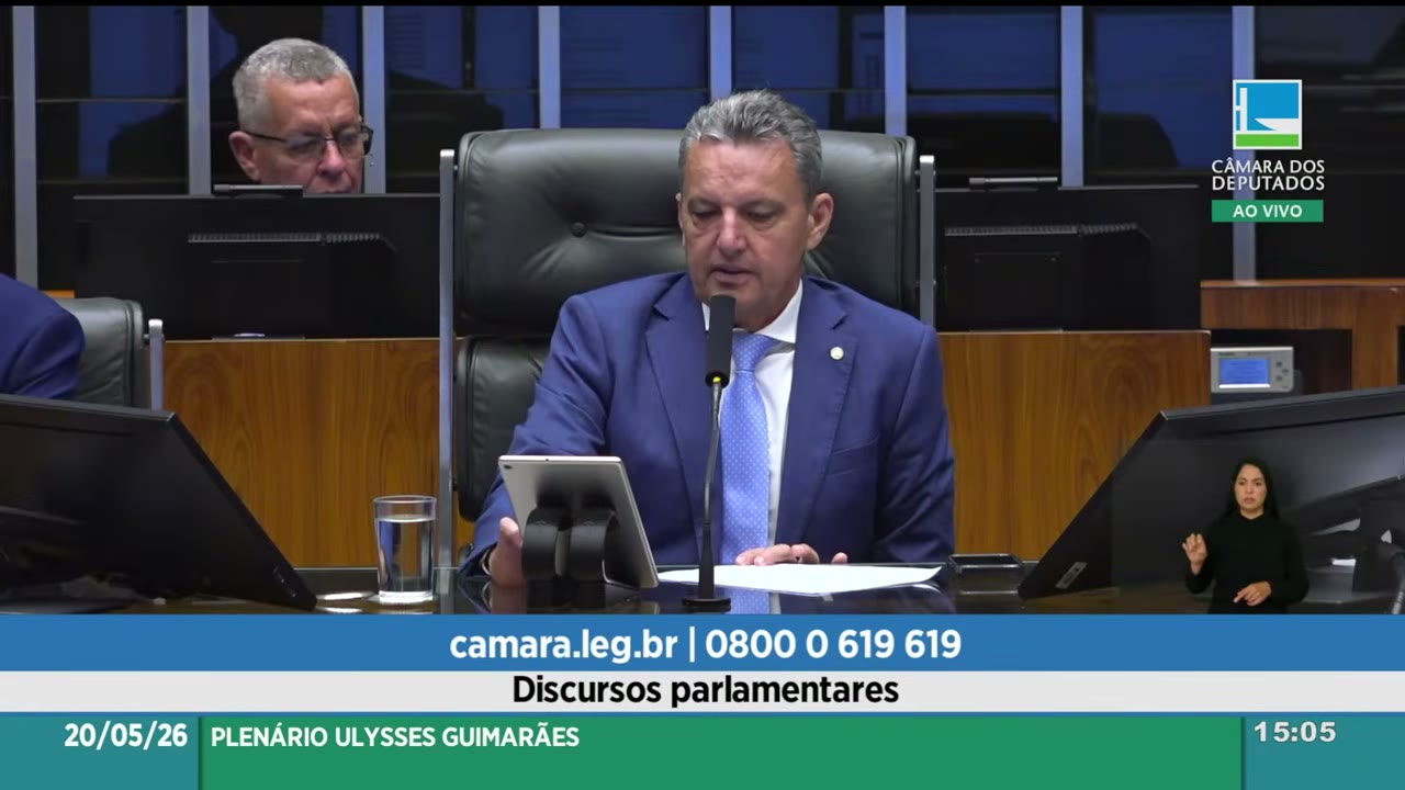 Vídeo do evento em 1:06:45