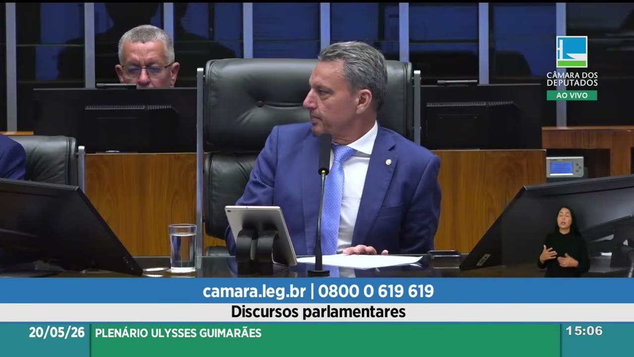 Vídeo do evento em 1:07:08