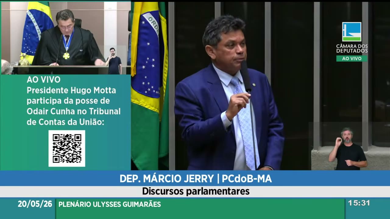 Vídeo do evento em 1:32:23