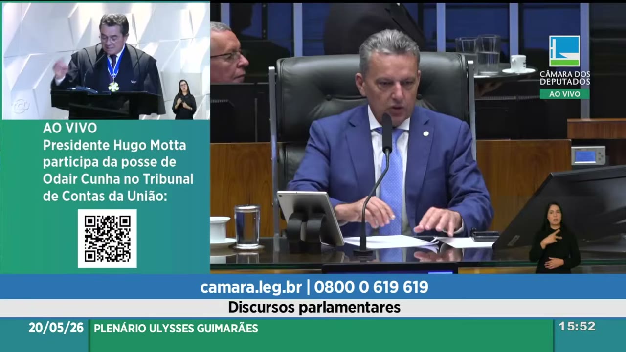 Vídeo do evento em 1:53:18