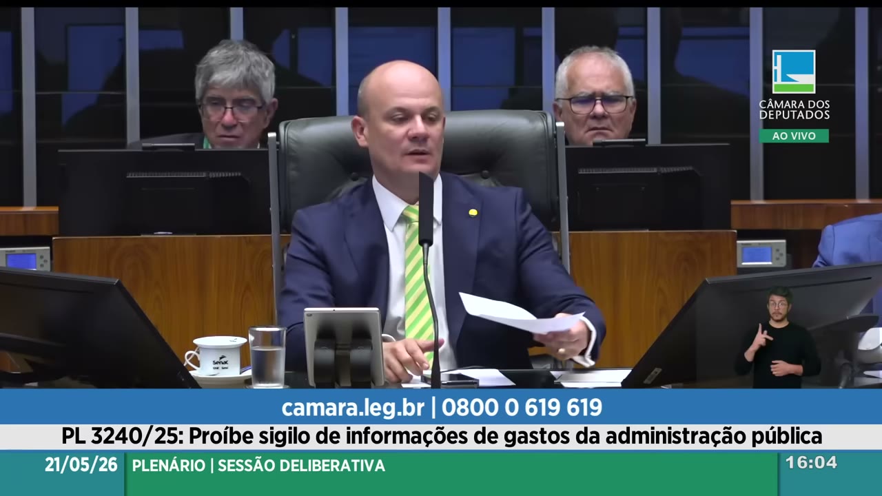 Vídeo do evento em 46:02