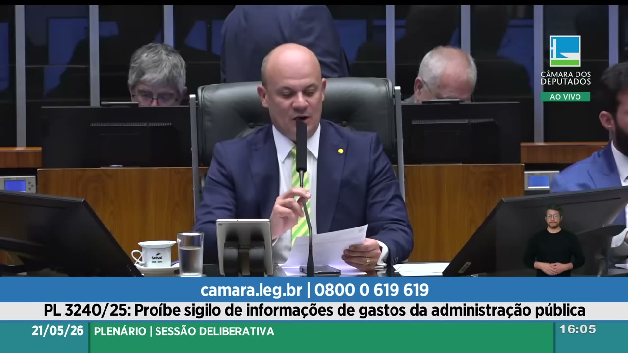 Vídeo do evento em 46:59
