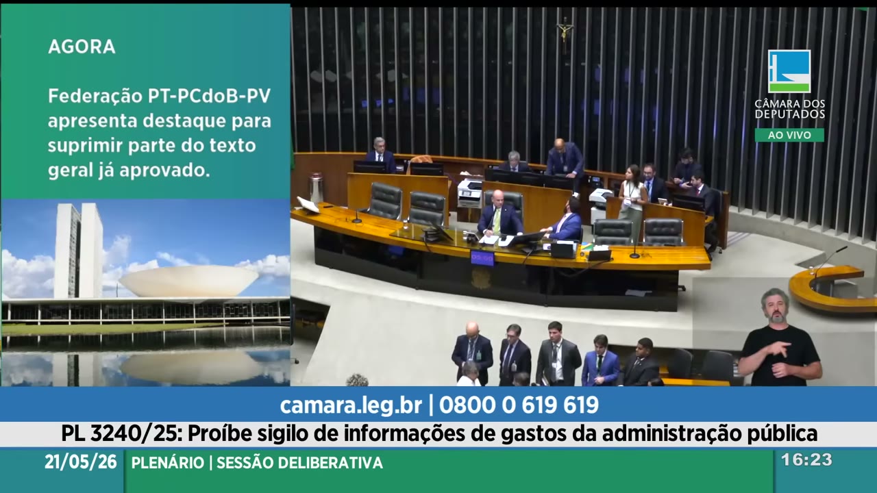 Vídeo do evento em 1:05:05