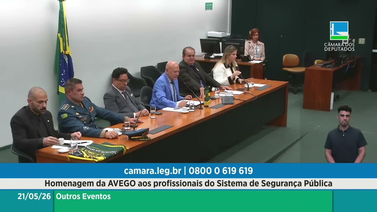Vídeo do evento em 1:00:28