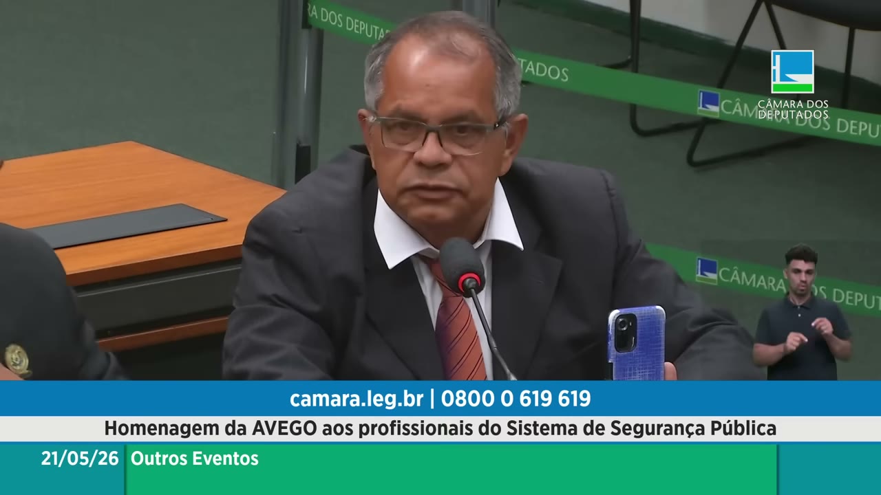 Vídeo do evento em 1:07:06