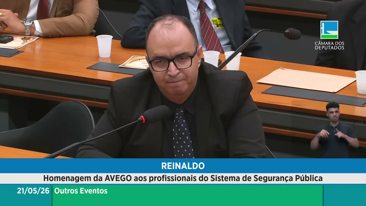 Vídeo do evento em 1:13:31