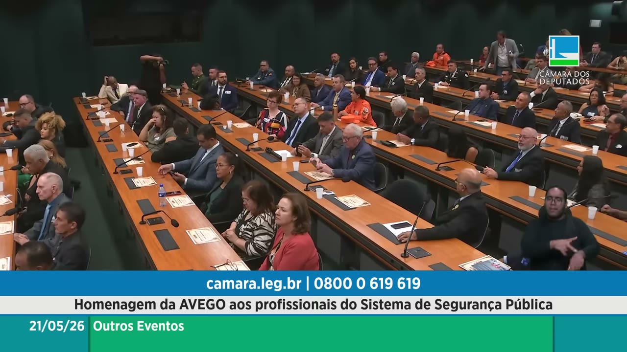 Vídeo do evento em 1:19:11