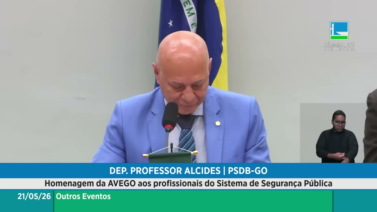 Vídeo do evento em 1:21:02