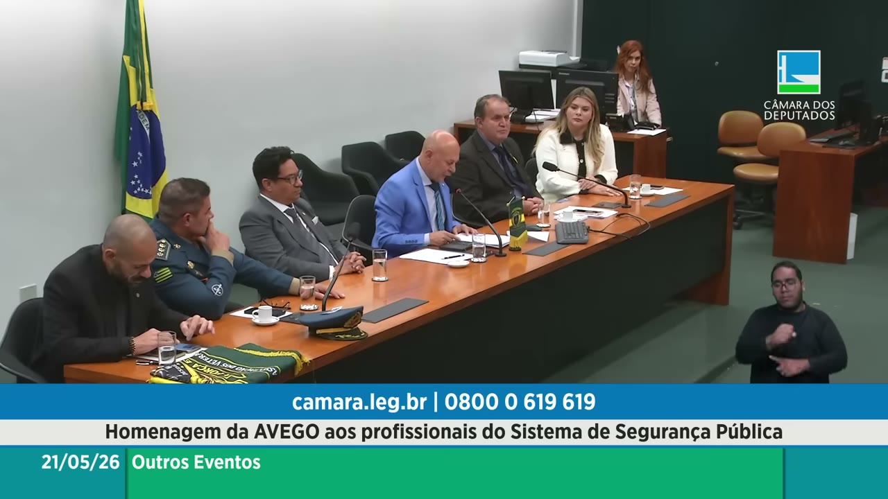 Vídeo do evento em 1:22:19