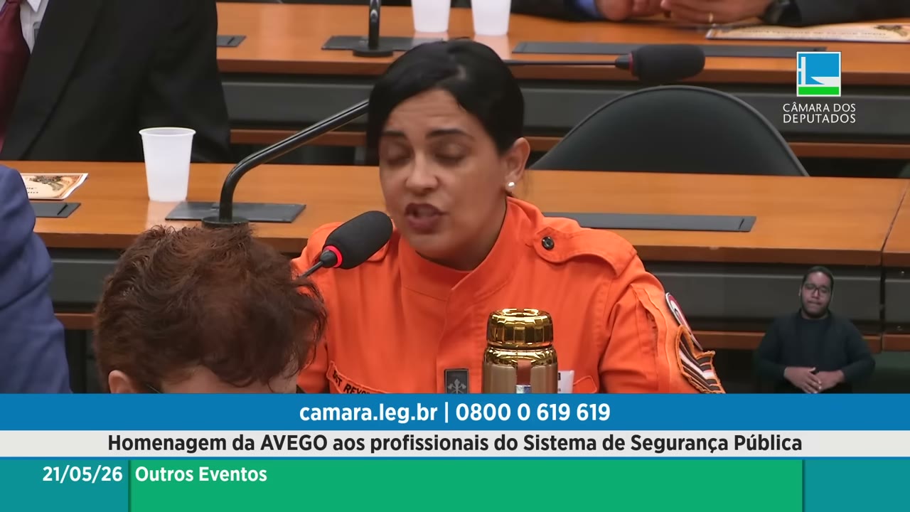 Vídeo do evento em 1:20:37