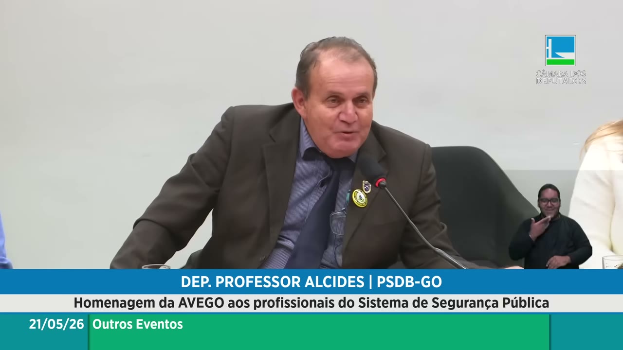 Vídeo do evento em 1:25:43