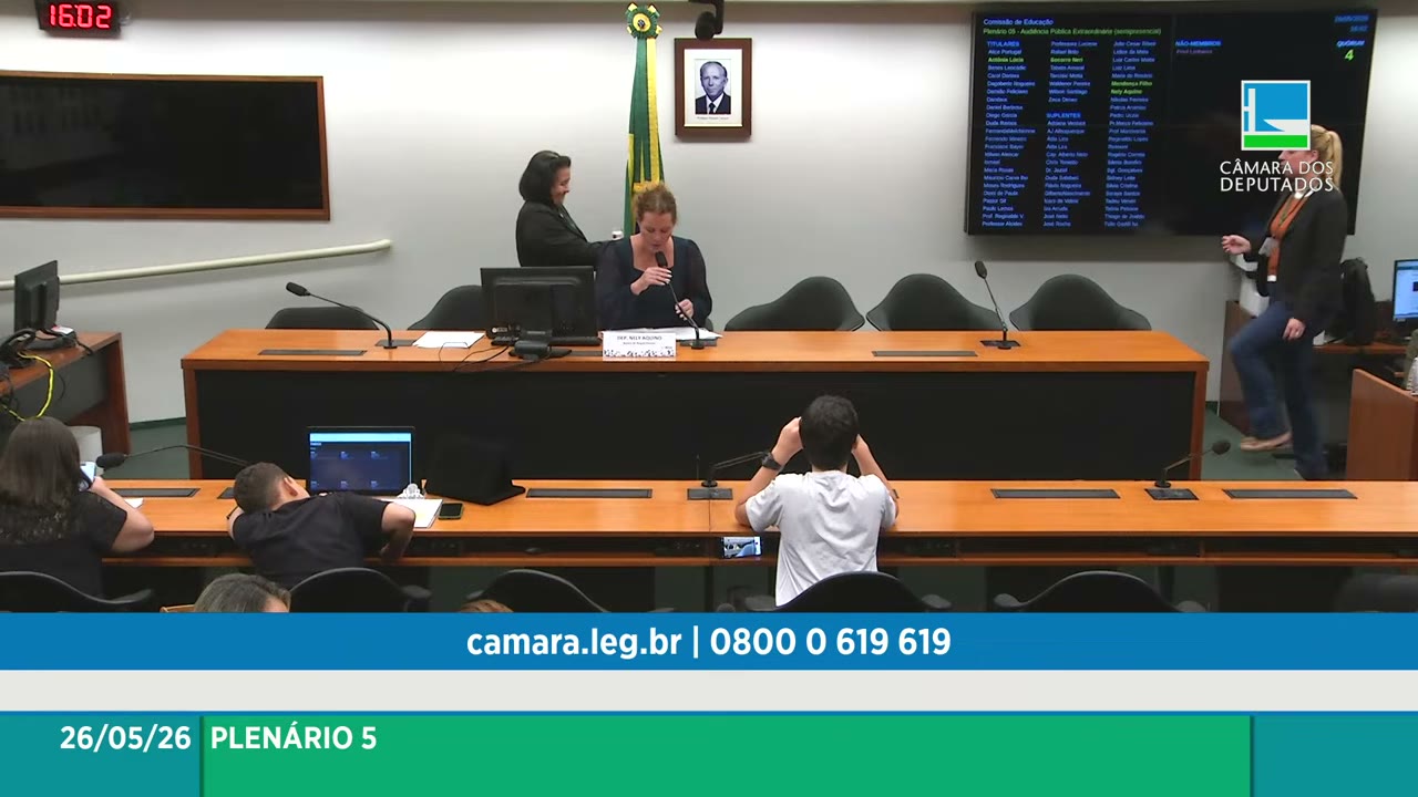 Vídeo do evento em 0:00