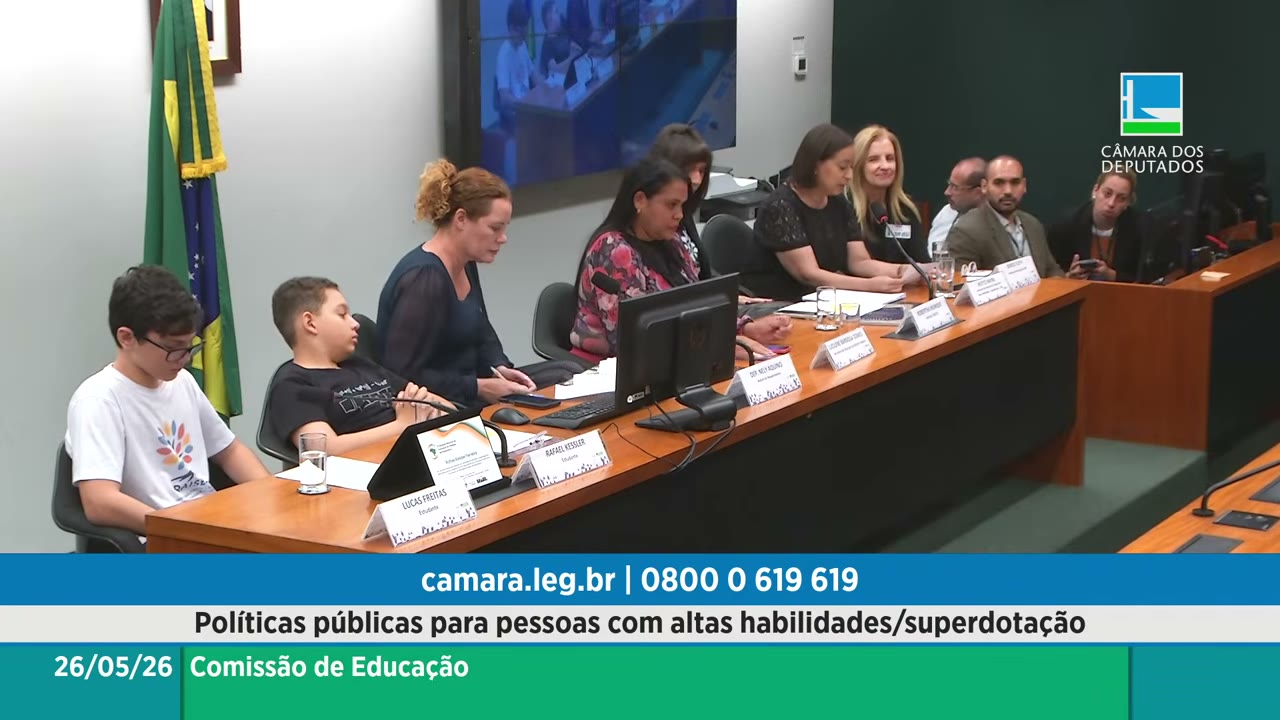Vídeo do evento em 53:40