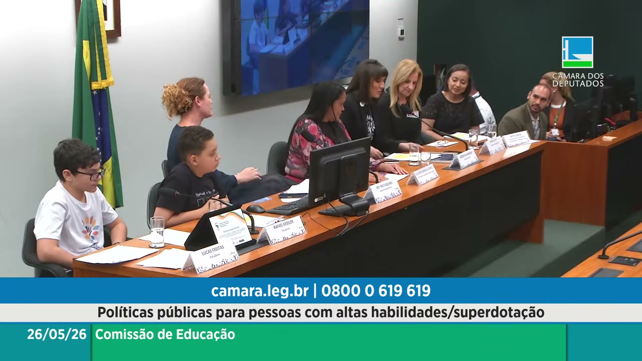 Vídeo do evento em 1:10:41