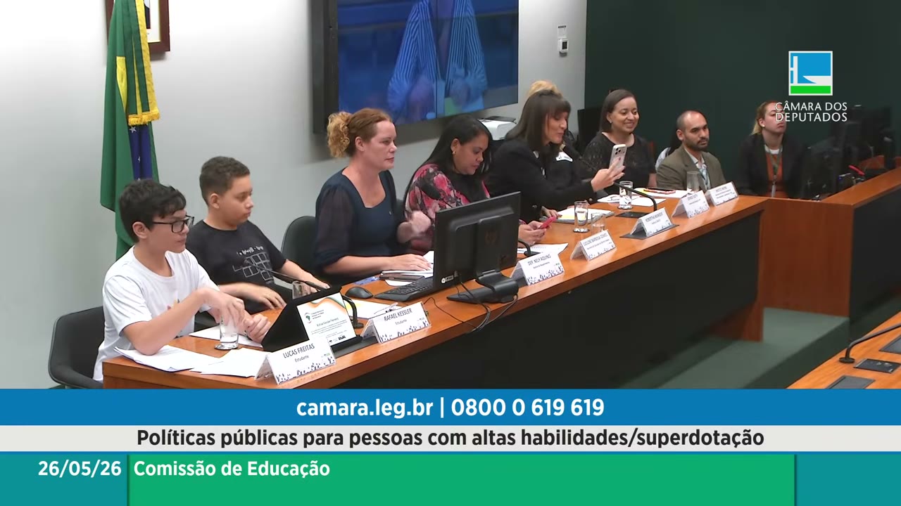 Vídeo do evento em 1:42:20