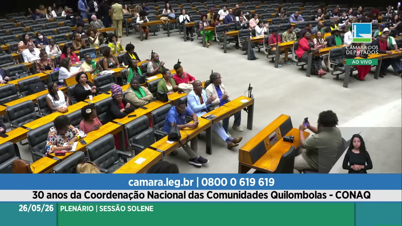 Vídeo do evento em 1:06:48