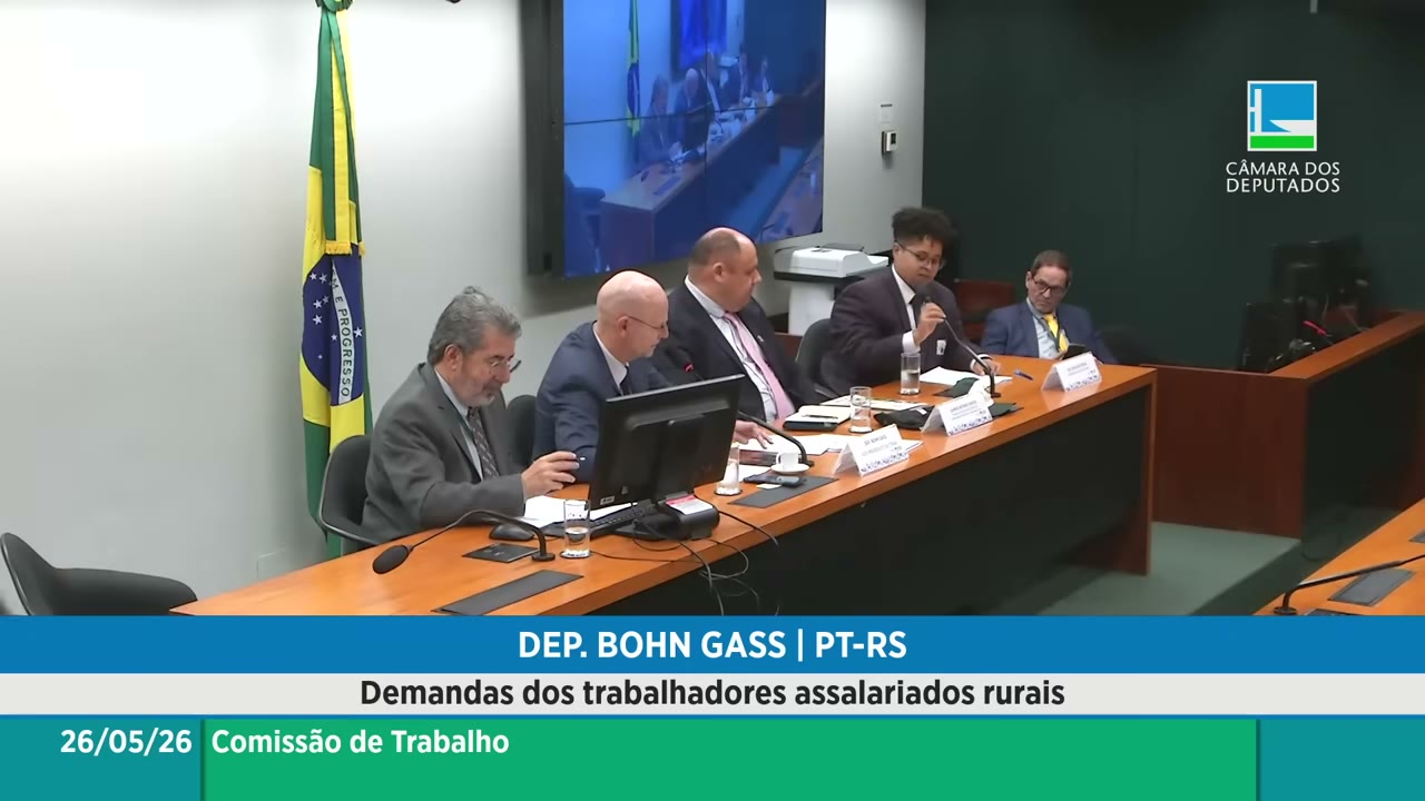 Vídeo do evento em 27:03