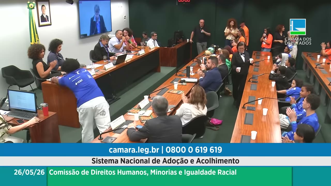 Vídeo do evento em 1:58:53