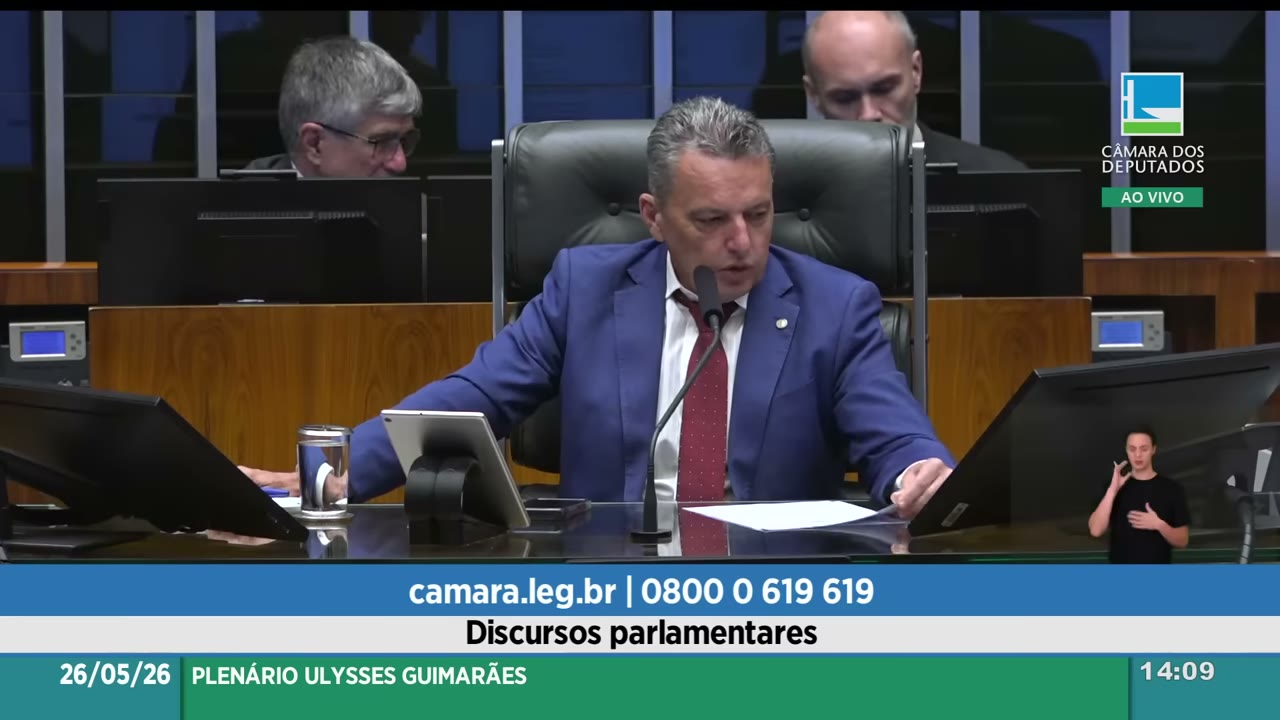 Vídeo do evento em 8:03
