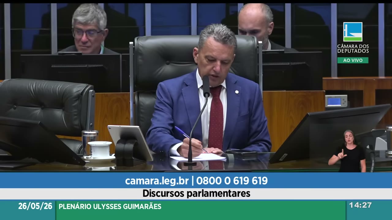 Vídeo do evento em 26:11