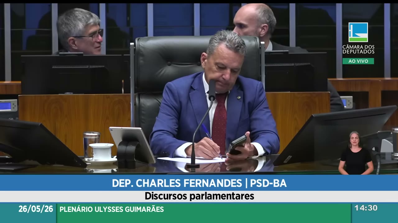 Vídeo do evento em 29:38
