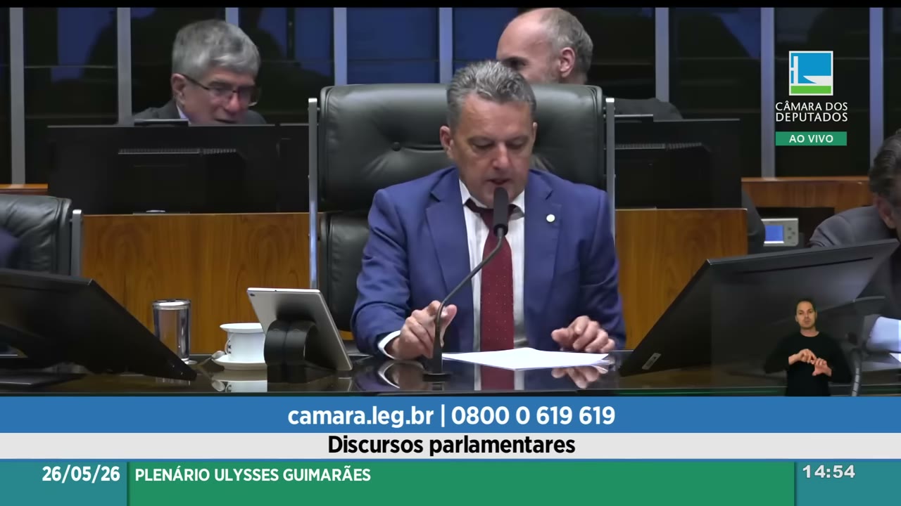 Vídeo do evento em 53:20