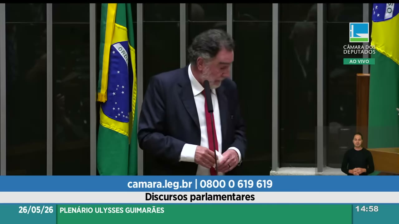 Vídeo do evento em 57:44