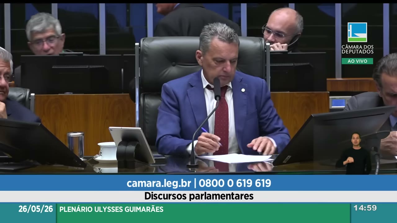 Vídeo do evento em 57:51