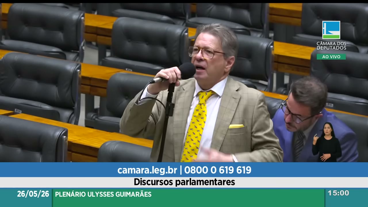 Vídeo do evento em 59:30