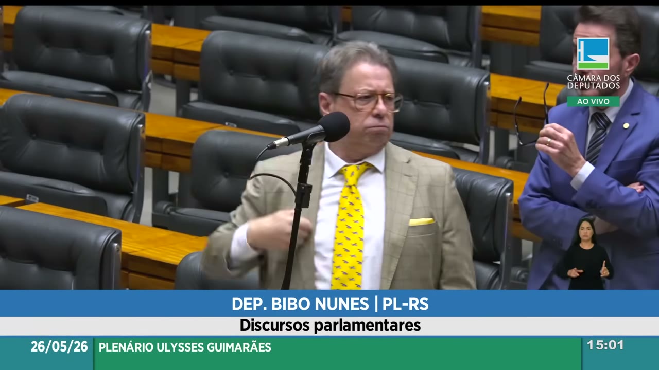 Vídeo do evento em 1:00:29