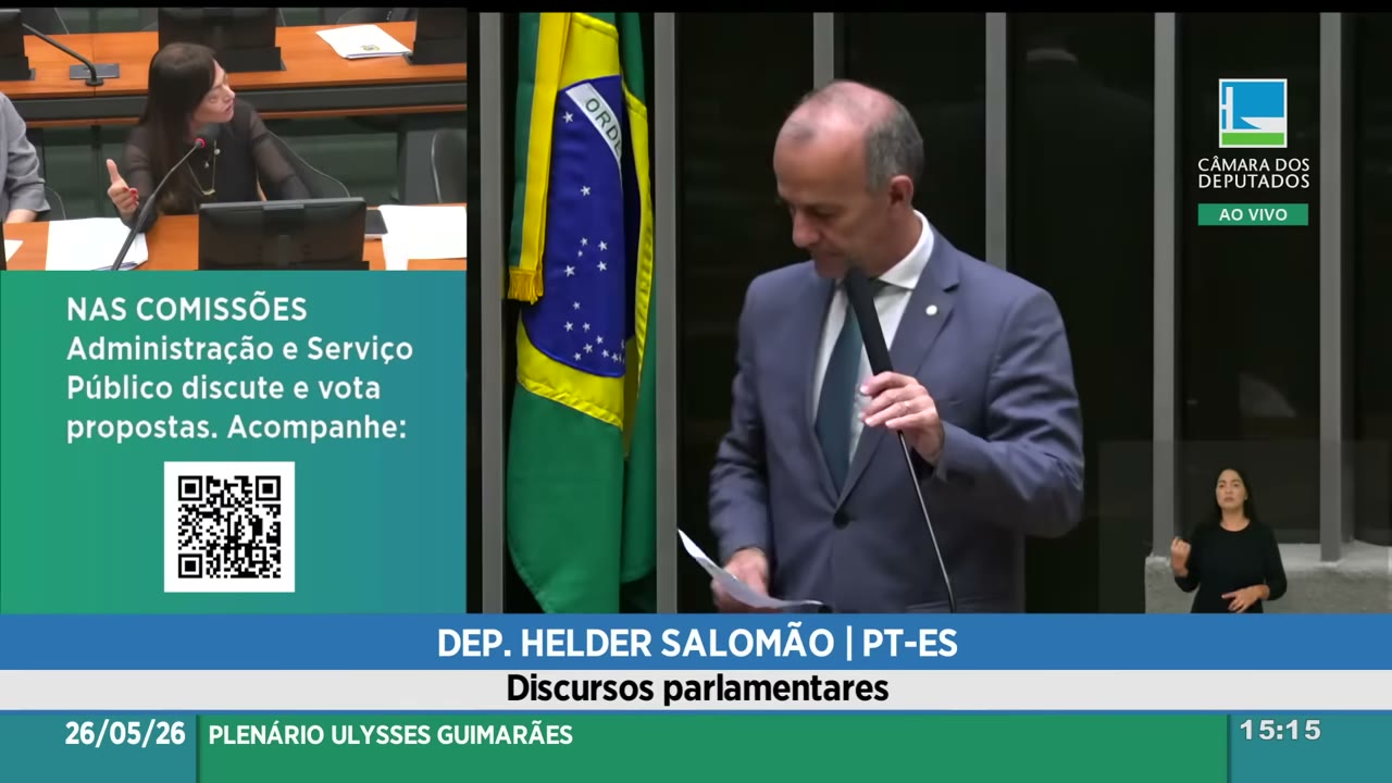 Vídeo do evento em 1:14:42