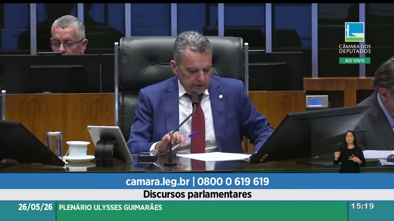 Vídeo do evento em 1:18:32