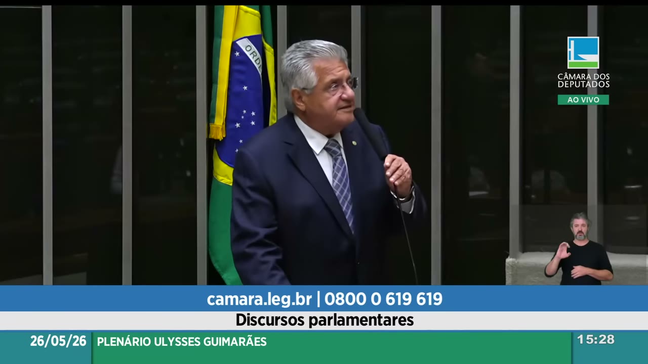 Vídeo do evento em 1:26:52